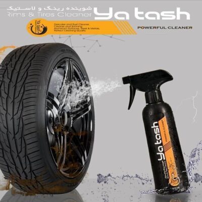 اسپری تمیز کننده رینگ و لاستیک خودرو یاتاش کد YTSH013 حجم 500 میلی لیتر بسته 6 عددی